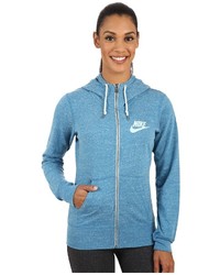 Women's Light Blue Hoodies by Nike 