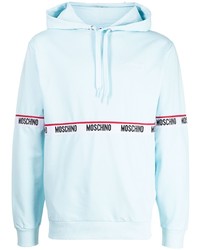 Moschino Logo Tape Cotton Hoodie