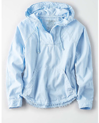 American Eagle O Military Popover Hoodie