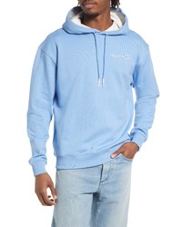 Scotch & Soda Organic Cotton Hoodie In Blue At Nordstrom
