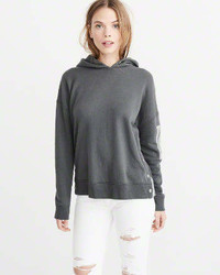 Abercrombie & Fitch Side Snap Hoodie