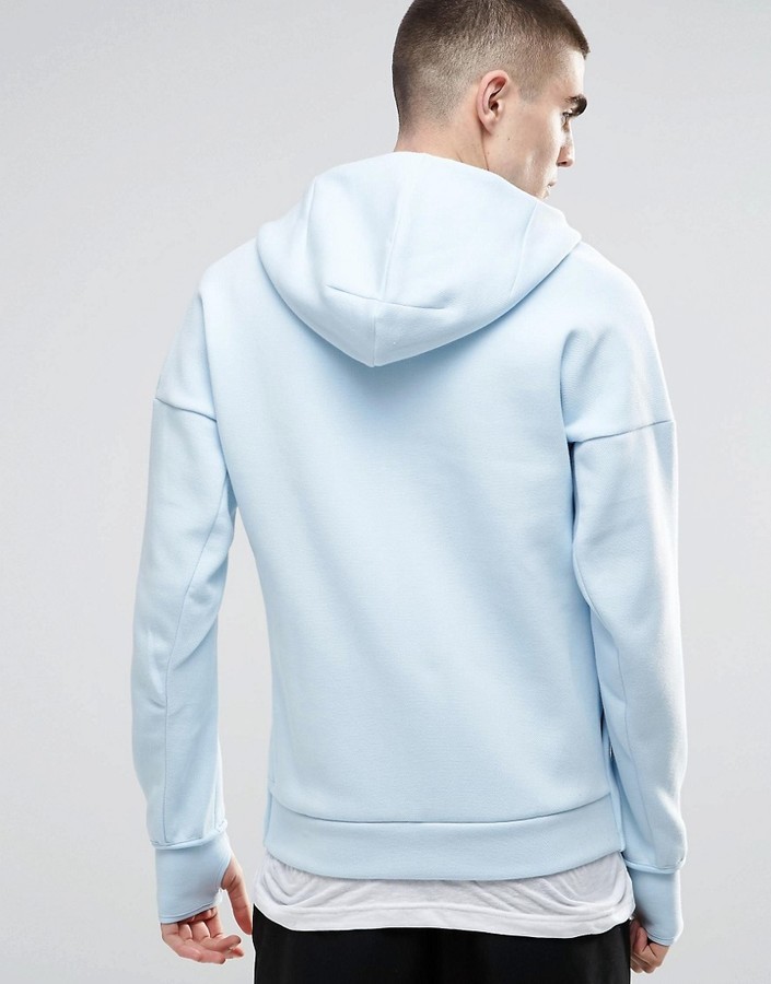 baby blue adidas hoodie