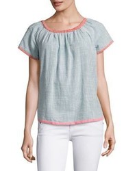 Soft Joie Joie Mikina Striped Off The Shoulder Top