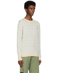Aspesi Beige Striped Sweater