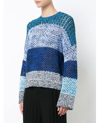 Derek Lam 10 Crosby Colorblocked Gradient Sweater