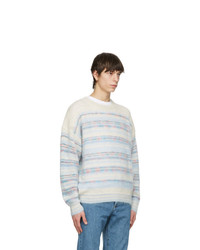 Isabel Marant Off White Striped Drussellh Sweater