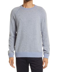 Vince Stripe Cashmere Crewneck Sweater