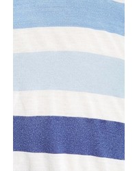French Connection Bleached Stripe Pocket T Shirt