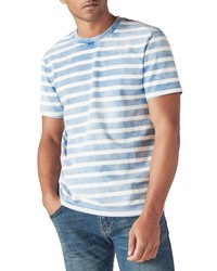 Lucky Brand Indigo Stripe Cotton T Shirt In Multi At Nordstrom