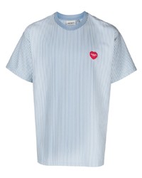 Carhartt WIP Logo Patch Striped T Shirt
