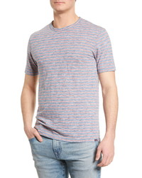 Faherty Stripe Heathered T Shirt