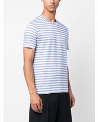 Boglioli Striped Linen T Shirt