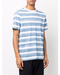 PS Paul Smith Striped Organic Cotton T Shirt