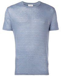 Officine Generale Textured Pattern T Shirt