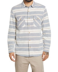 Pendleton Beach Shack Blanket Stripe Twill Button Up Shirt