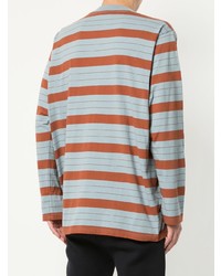 Unused Long Sleeve Striped T Shirt