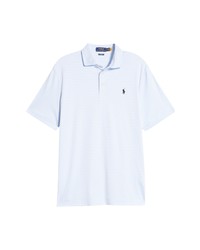 Polo Ralph Lauren Classic Fit Stripe Polo In Elite Bluewhite At Nordstrom