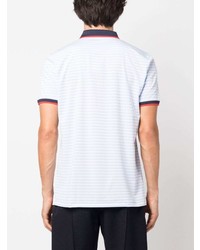 G/FORE Logo Embroidered Striped Polo Shirt
