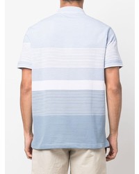 Michael Kors Michl Kors Logo Striped Polo Shirt