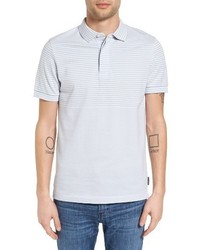 French Connection On Block Stripe Polo