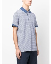 Paul & Shark Short Sleeve Striped Polo Shirt