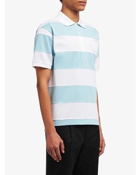 Prada Striped Polo Shirt