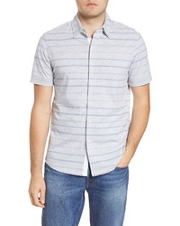 The Normal Brand Active Puremeso Short Sleeve Button Up Shirt
