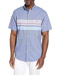 Vineyard Vines Tucker Slim Fit Sandy Stripe Sport Shirt
