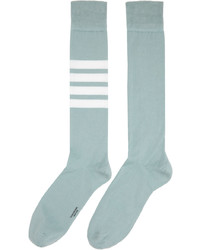 Thom Browne Green 4 Bar Socks