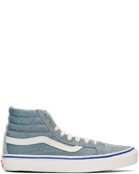 Vans Blue Suede Og Sk8 Hi Lx Sneakers
