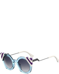 Fendi Round Cat Eye Sunglasses