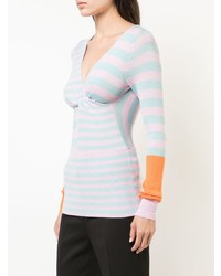 Tome Striped Fitted Jumper