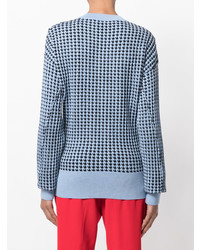Marni Houndstooth Patterned Cardigan