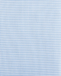 Eton Contemporary Fit Houndstooth Dress Shirt Blue