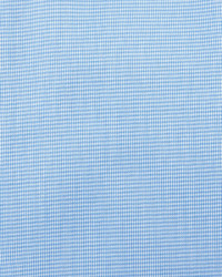 Ike Behar Gold Label Milano Mini Houndstooth Dress Shirt Sky Blue
