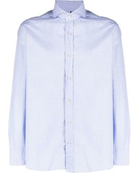Borrelli Houndstooth Cotton Shirt