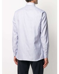 Xacus Spread Collar Houndstooth Shirt