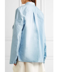 Marni Cotton Jacket Sky Blue
