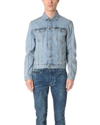 Calvin Klein Jeans Light Wash Trucker Jacket