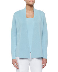Eileen Fisher Silk Cotton Interlock Jacket