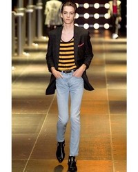 Saint Laurent 155cm Skinny Fit Stretch Denim Jeans