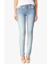 7 For All Mankind Slim Illusion Modern Straight In Bright Ice Blue