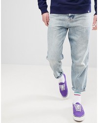 ASOS DESIGN Asos Skater Fit Jeans In Vintage Mid Wash