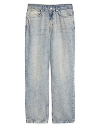 Topman Baggy Jeans In Light Blue At Nordstrom