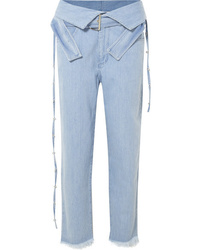 MARQUES ALMEIDA Belted High Rise Jeans