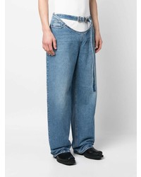 Y/Project Belted Waist Denim Jeans