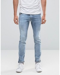 Diesel Belther Slim Jeans 854y Light Wash