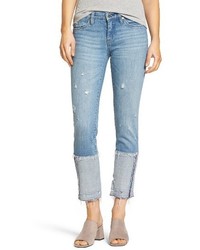 Blank NYC Blanknyc Cuffed Straight Leg Jeans