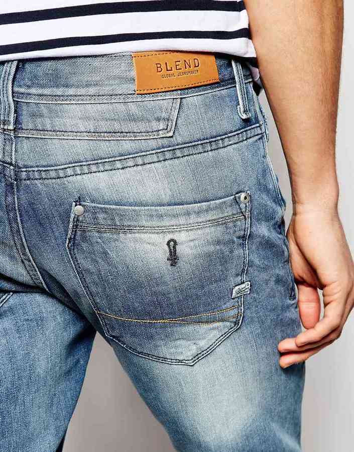 Blend of America Blend Jeans Twister Slim Fit Vintage Light Wash, $73 ...