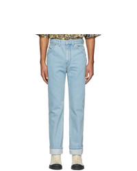 Lemaire Blue 5 Pocket Jeans